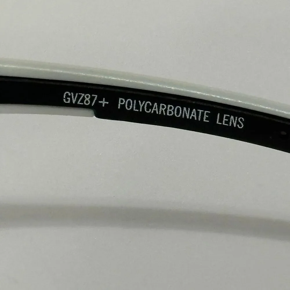 Global Vision Hercules 7 Wraparound Motorcycle Riding Glasses Z87.1 White Frame/